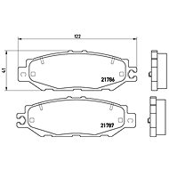 BREMBO Brake pad set P 83 036 - Brake Pads