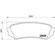 BREMBO Brake pad set P 83 049 - Brake Pads