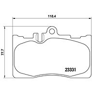 BREMBO Brake pad set P 83 058 - Brake Pads