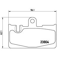 BREMBO Brake pad set P 83 059 - Brake Pads