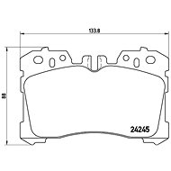 BREMBO Brake pad set P 83 075 - Brake Pads