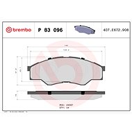 BREMBO Brake pad set P 83 096 - Brake Pads