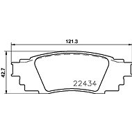 BREMBO Brake pad set P 83 160 - Brake Pads