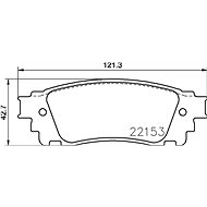 BREMBO Brake pad set P 83 166 - Brake Pads