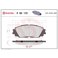 BREMBO Brake pad set P 83 172 - Brake Pads