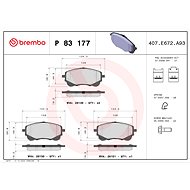 BREMBO Brake pad set P 83 177 - Brake Pads