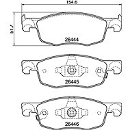 BREMBO Brake pad set P 83 185 - Brake Pads