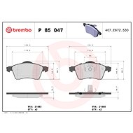 BREMBO Brake pad set P 85 047 - Brake Pads