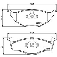 BREMBO Brake pad set P 85 055 - Brake Pads