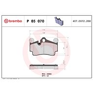 BREMBO Brake pad set P 85 070 - Brake Pads
