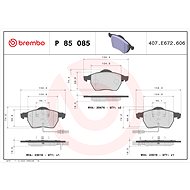BREMBO Brake pad set P 85 085X - Brake Pads