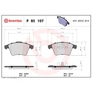 BREMBO Brake pad set P 85 107 - Brake Pads