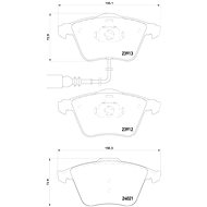 BREMBO Brake pad set P 85 129X - Brake Pads