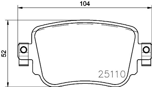 BREMBO Brake pad set P 85 140 - Brake Pads