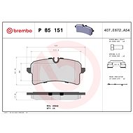 BREMBO Brake pad set P 85 151 - Brake Pads