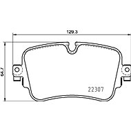 BREMBO Brake pad set P 85 161 - Brake Pads