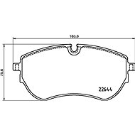 BREMBO Brake pad set P 85 173 - Brake Pads