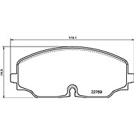 BREMBO Brake pad set P 85 176 - Brake Pads