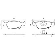 BREMBO Brake pad set P 86 024 - Brake Pads