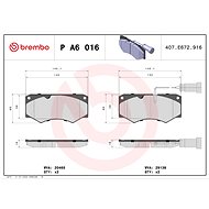 BREMBO Brake pad set P A6 016 - Brake Pads