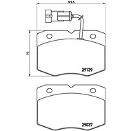 BREMBO Brake pad set P A6 019 - Brake Pads
