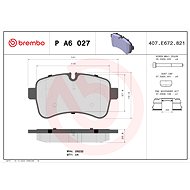 BREMBO Brake pad set P A6 027 - Brake Pads