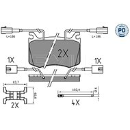 MEYLE Brake pads 025 220 9115/PD - Brake Pads