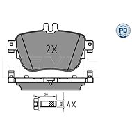 MEYLE Brake pads 025 224 3716/PD - Brake Pads