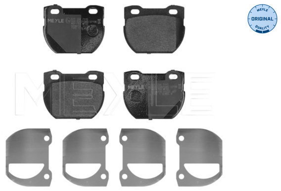 MEYLE Brake pads 025 234 7115 - Brake Pads