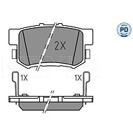 MEYLE Brake pads 025 237 3615/PD - Brake Pads