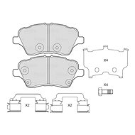 VALEO Brake pads 601703 - Brake Pads