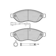 VALEO Brake pads 601708 - Brake Pads