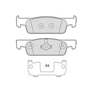 VALEO Brake pads 601716 - Brake Pads