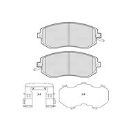 VALEO Brake pads 601728 - Brake Pads