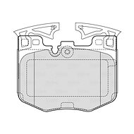 VALEO Brake pads 601755 - Brake Pads