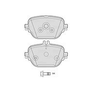 VALEO Brake pads 601767 - Brake Pads