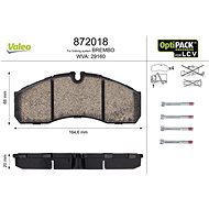 VALEO Brake pads 872018 - Brake Pads