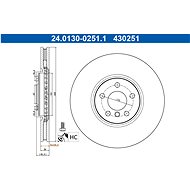 ATE 430251 brake disc 24.0130-0251.1, set of 2 - Brake Disc