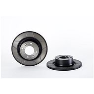 BREMBO brake disc 08.8727.75, set of 2 - Brake Disc