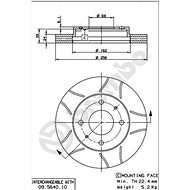 BREMBO brzdový kotouč 09.5640.75, sada 2 ks - Brake Disc