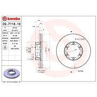 BREMBO brzdový kotouč 09.7118.10, sada 2 ks - Brake Disc