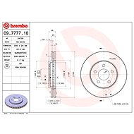 BREMBO brzdový kotouč 09.7777.10, sada 2 ks - Brake Disc