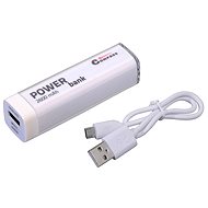 Compass POWER BANK 2600mAh + 30 cm cable WHITE - Power Bank