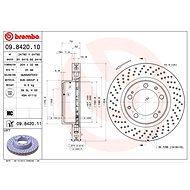 BREMBO brzdový kotouč 09.8420.10, sada 2 ks - Brake Disc