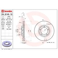 BREMBO brake disc 09.9149.10, set of 2 - Brake Disc