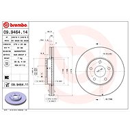 BREMBO brake disc 09.9464.14, set of 2 - Brake Disc