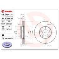 BREMBO brake disc 09.9464.24, set of 2 - Brake Disc