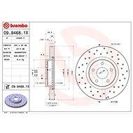 BREMBO brake disc 09.9468.1X, set of 2 - Brake Disc