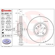 BREMBO brake disc 09. A542.11, set of 2 - Brake Disc