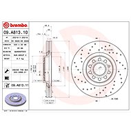 BREMBO brake disc 09. A813.11, set of 2 - Brake Disc